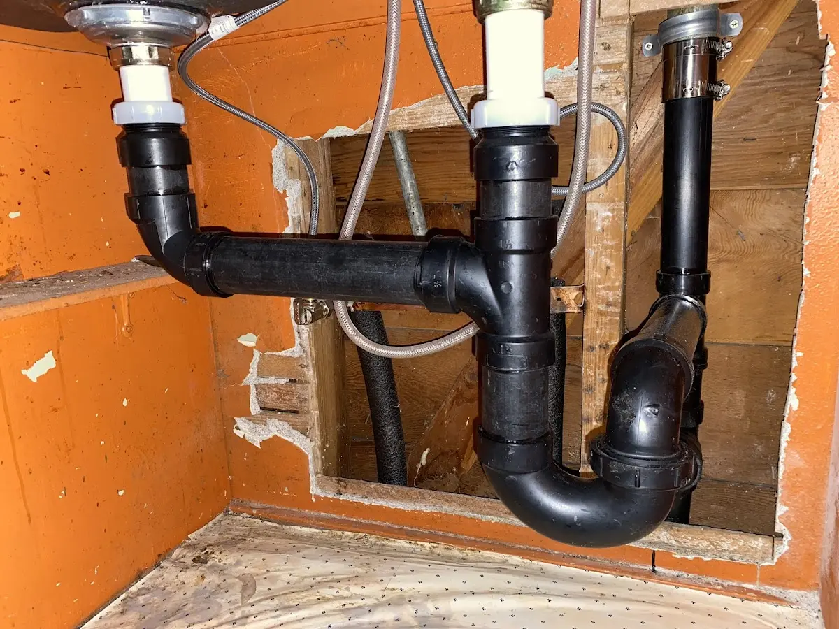 Professional Repiping Services equipment and tools on the job in Red Springs